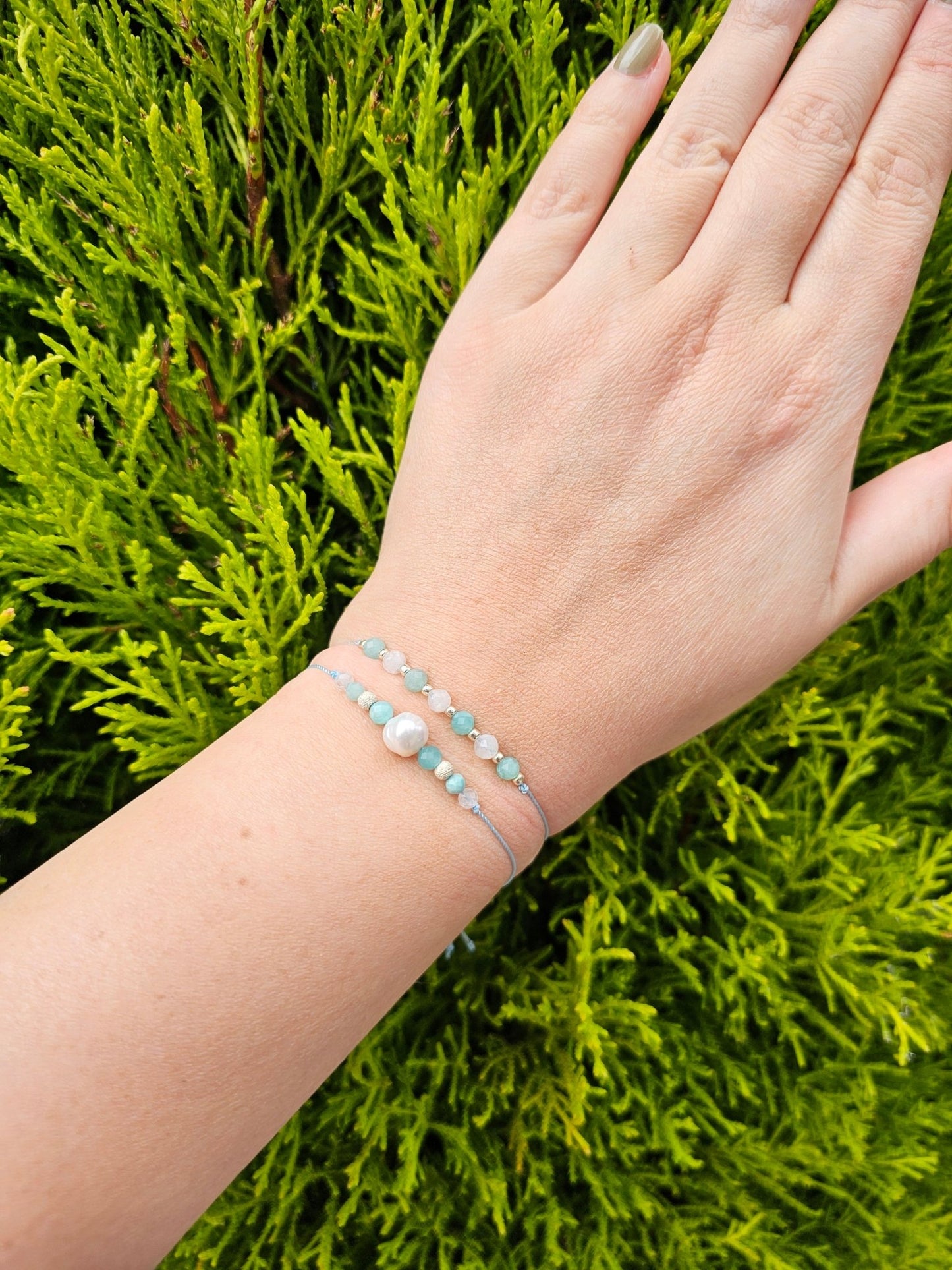 Amazonite & Moonstone Bracelet - BellishAmazonite & Moonstone Bracelet