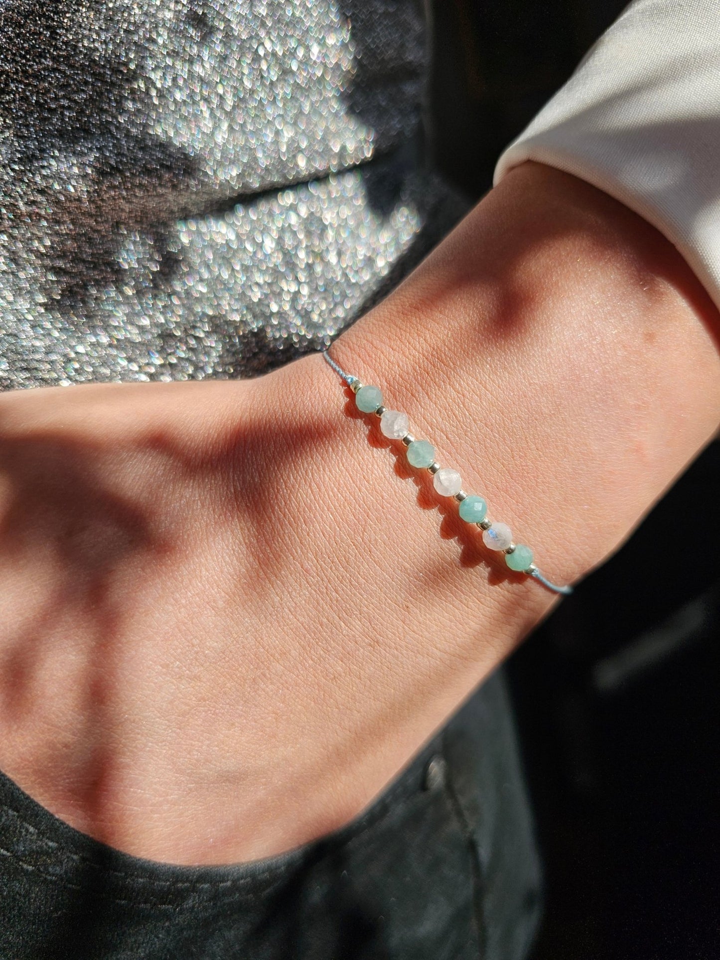 Amazonite & Moonstone Bracelet - BellishAmazonite & Moonstone Bracelet