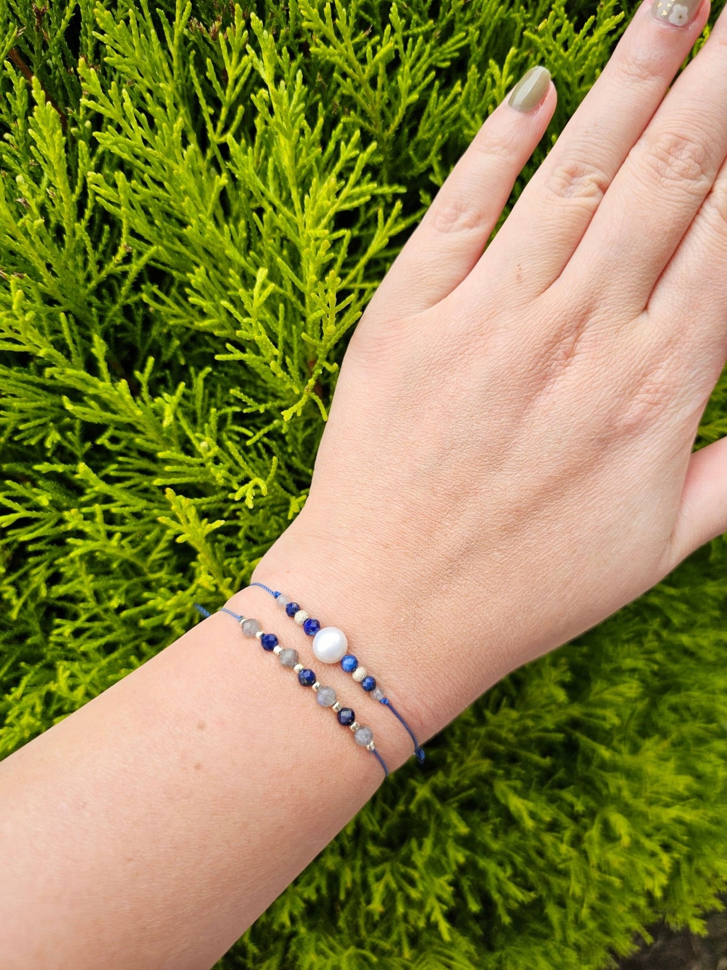 Labradorite & Lapis Lazuli Bracelet - BellishLabradorite & Lapis Lazuli Bracelet