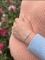 Feminine Glow – Fertility & Pregnancy Bracelet with Moonstone, Pink Opal & Aquamarine