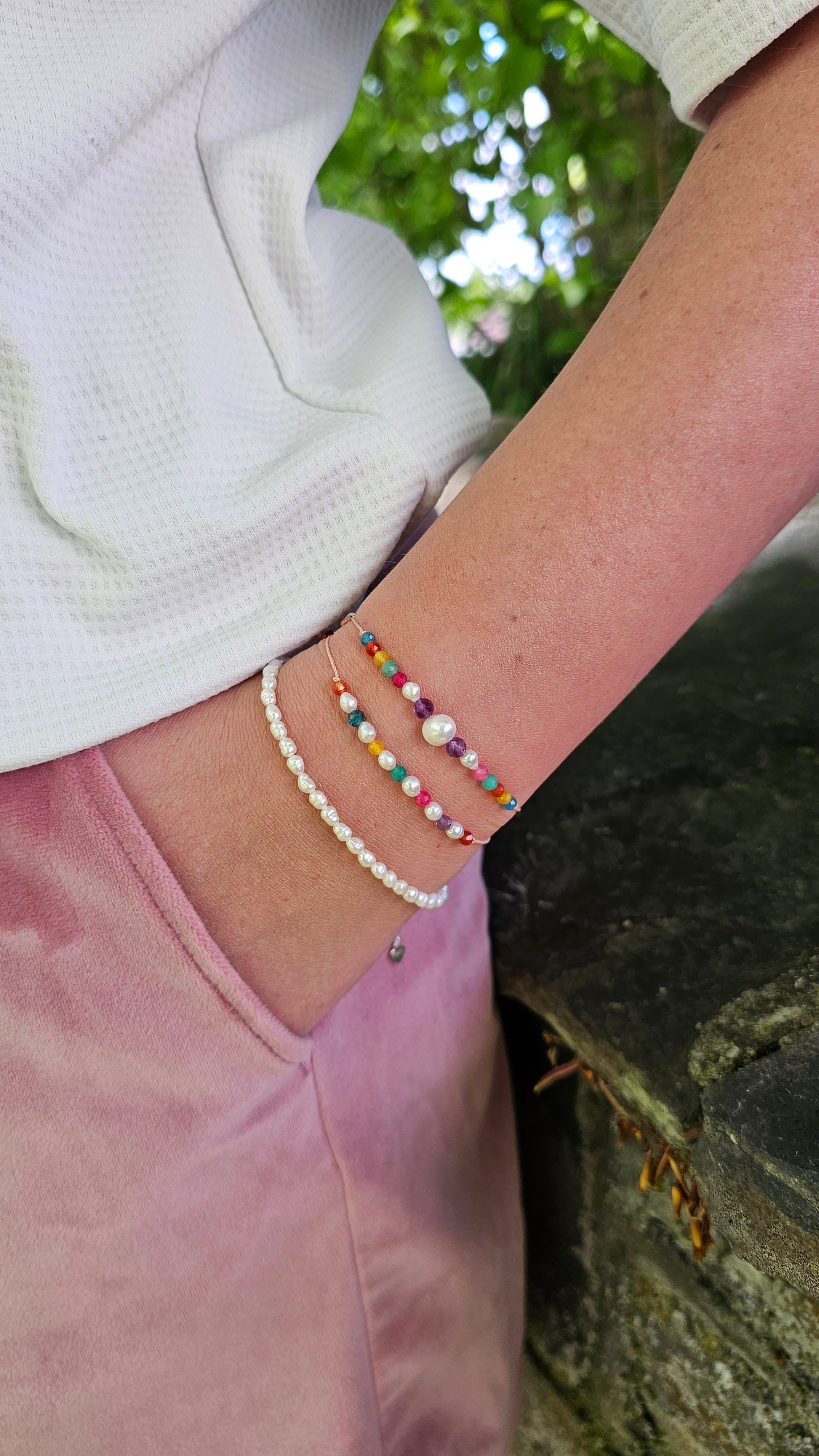 Rainbow Bracelet – Summer Vibes, Positive Energy