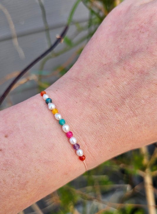Rainbow Bracelet – Summer Vibes, Positive Energy and Playful Spirit
