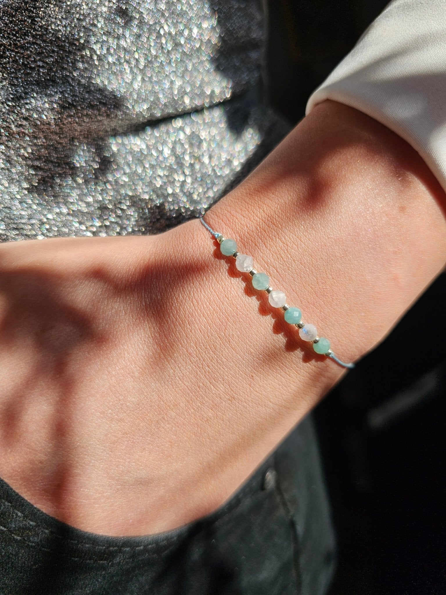 Amazonite & Moonstone Bracelet - BellishAmazonite & Moonstone Bracelet