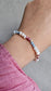 Aurora Bracelet – Handmade Aquamarine, Rhodonite & Pearl Elastic Bracelet with 925 Silver Accent - BellishAurora Bracelet – Handmade Aquamarine, Rhodonite & Pearl Elastic Bracelet with 925 Silver Accent