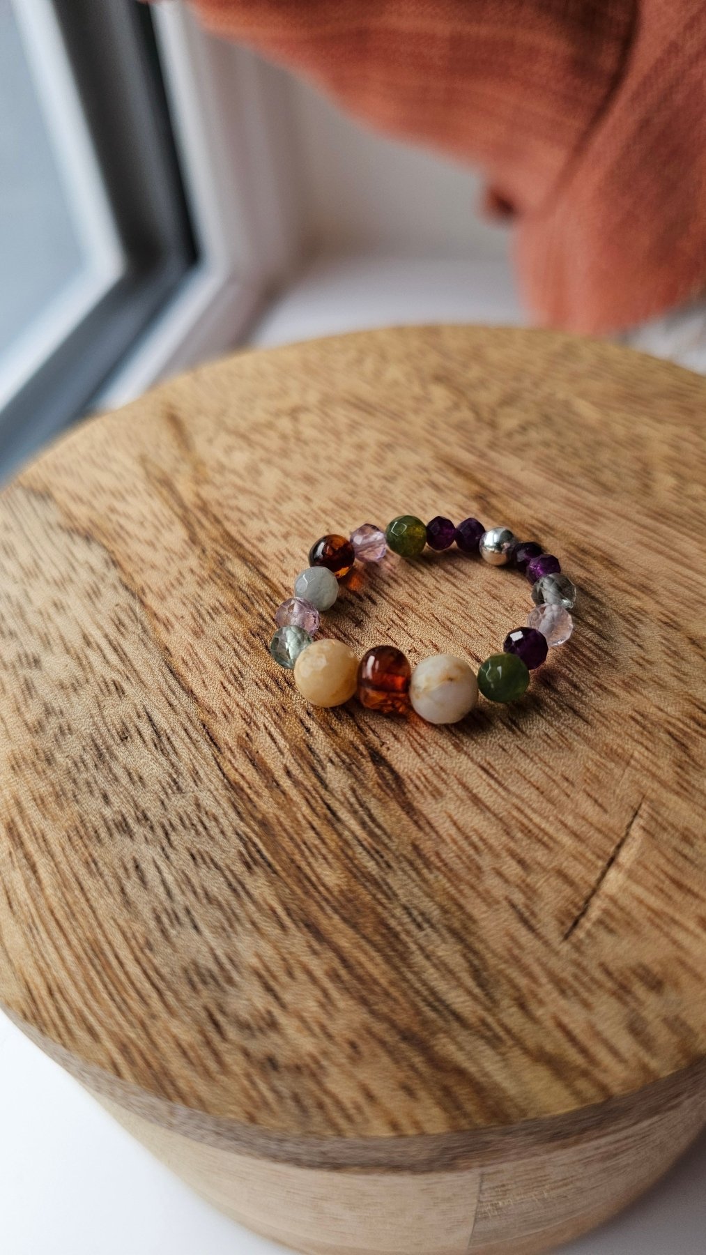 Autumn Gemstone Vibes – limited edition set of 3 Necklace - Bracelet - Elastic Ring - BellishAutumn Gemstone Vibes – limited edition set of 3 Necklace - Bracelet - Elastic Ring