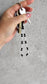 Crystal Charm – Black Onyx &amp; Moonstone (21 cm) - BellishCrystal Charm – Black Onyx &amp; Moonstone (21 cm)