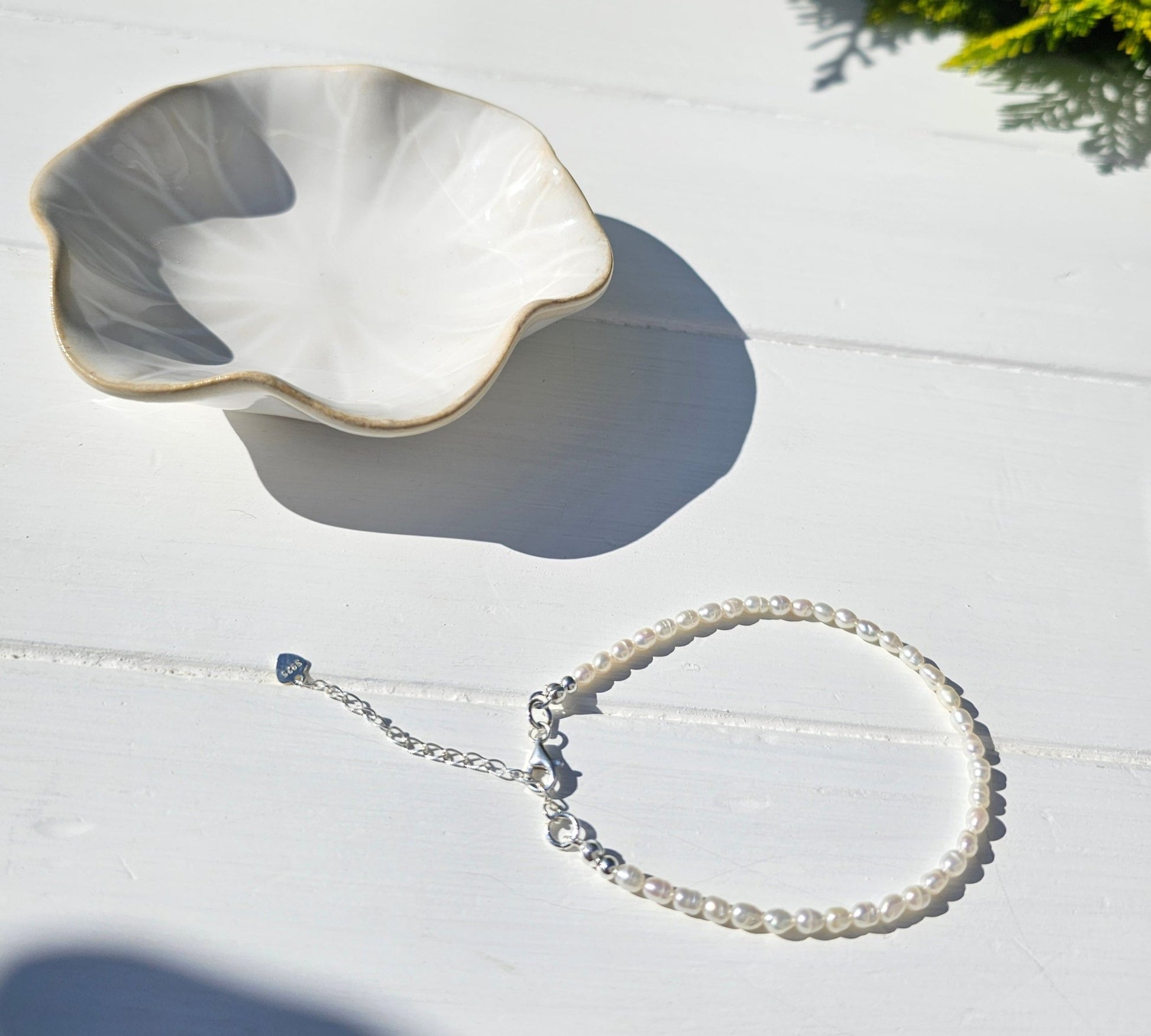 Freshwater Pearl Bracelet 4mm - BellishFreshwater Pearl Bracelet 4mm
