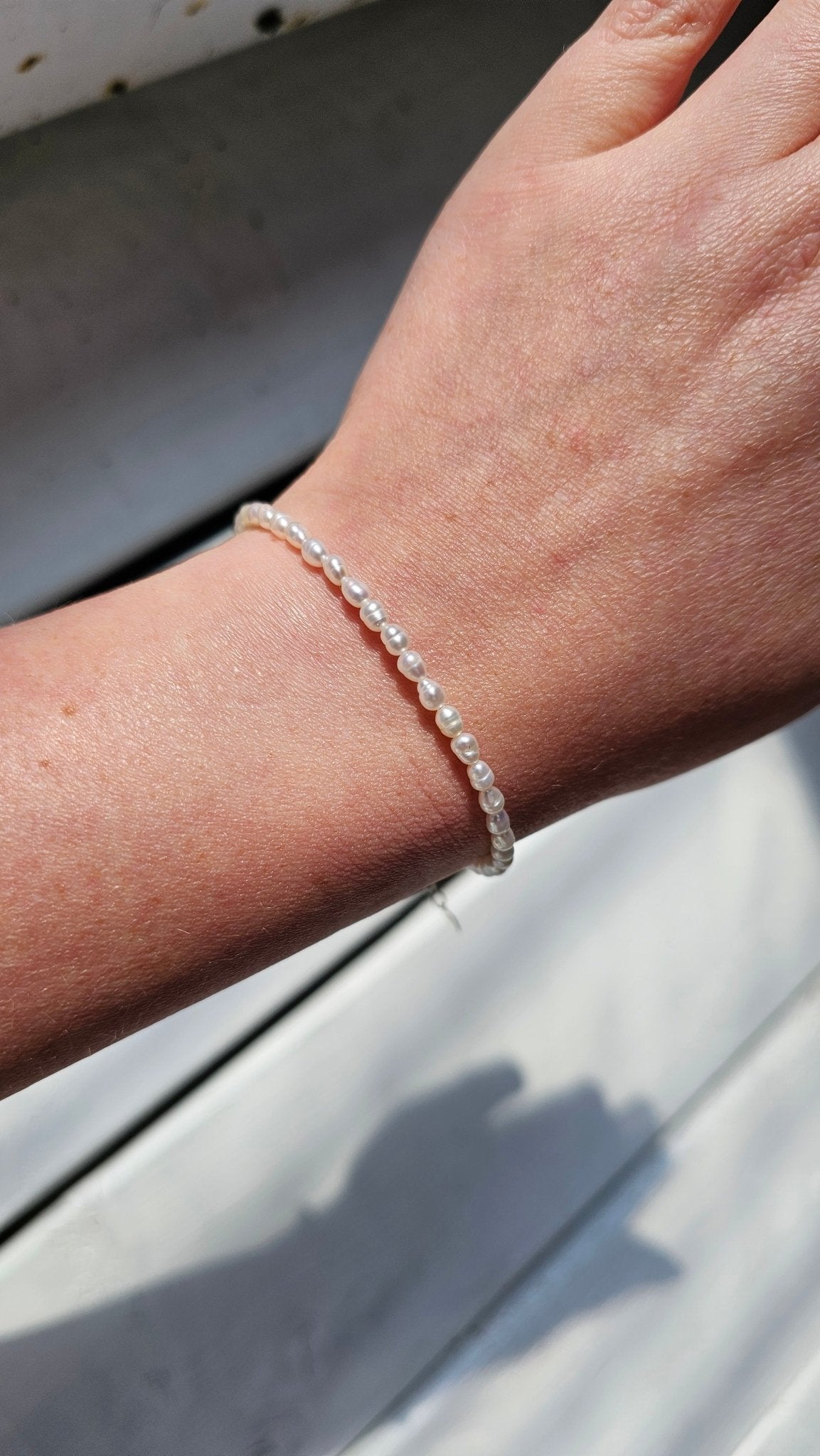 Freshwater Pearl Bracelet 4mm - BellishFreshwater Pearl Bracelet 4mm