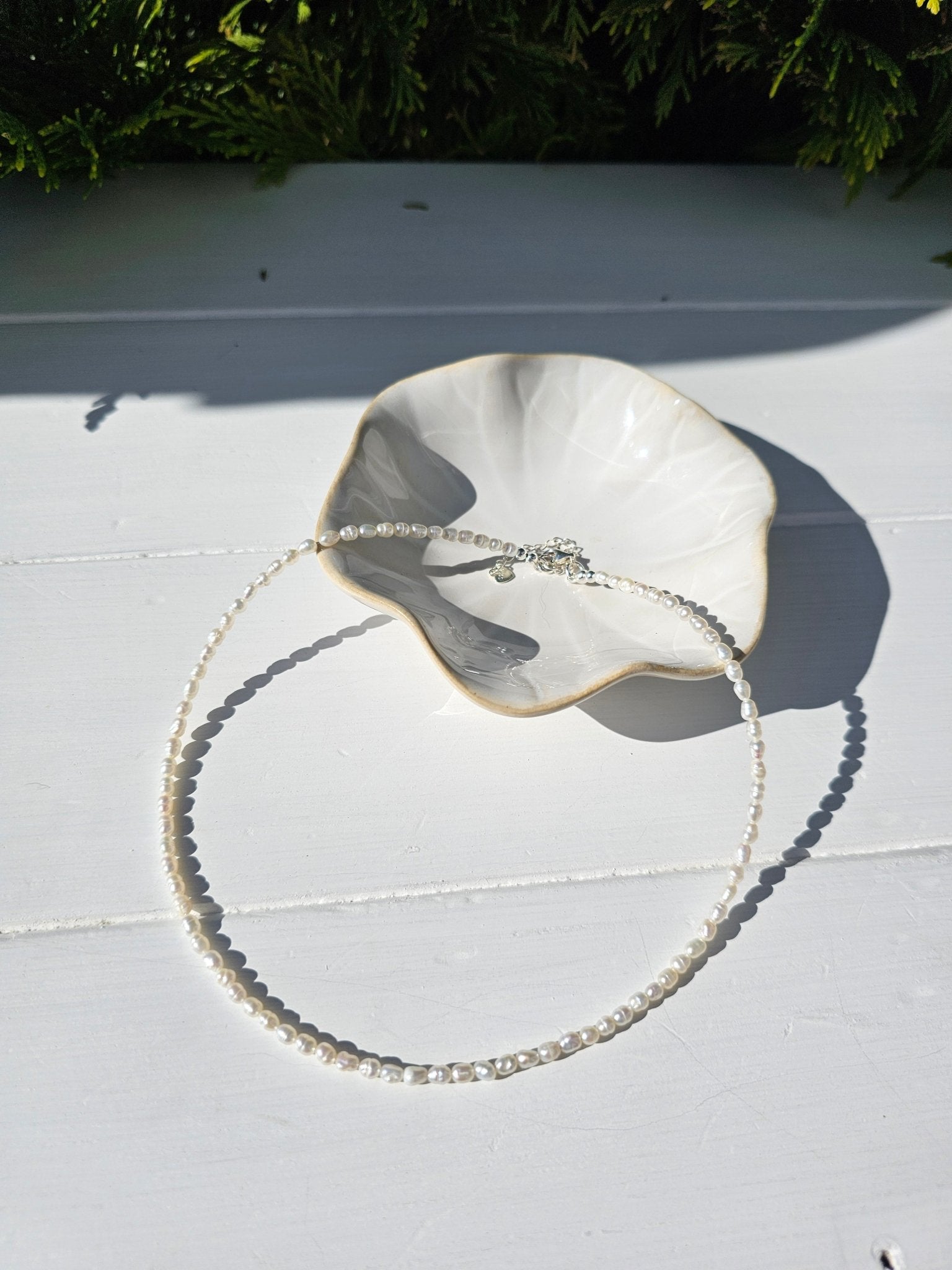 Freshwater Pearl Choker 4mm - BellishFreshwater Pearl Choker 4mm