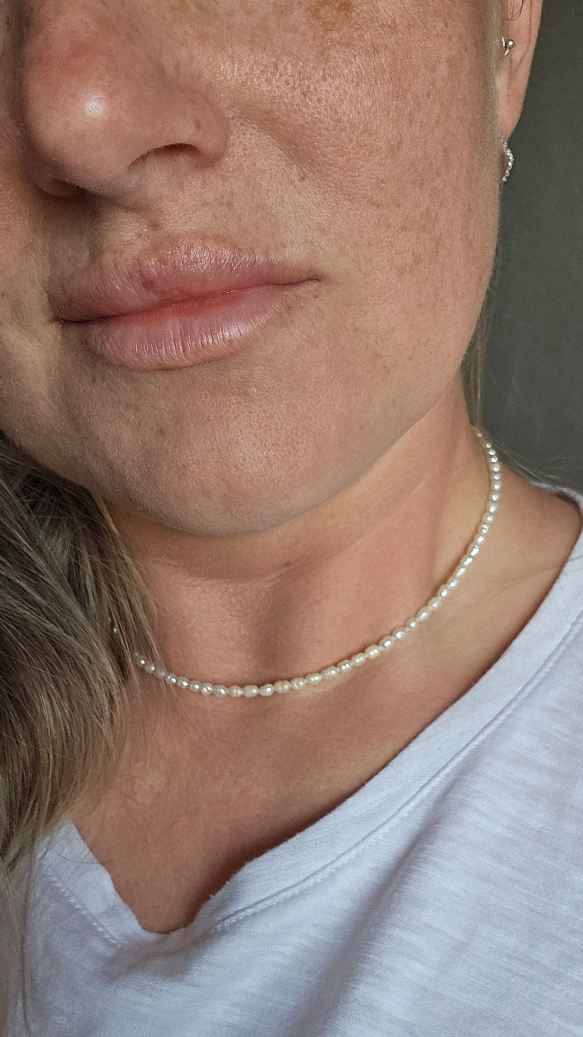 Freshwater Pearl Choker 4mm - BellishFreshwater Pearl Choker 4mm