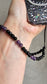 Gemstone Charm for Phone , Keys, Fidget - Back Onyx & Amethyst - BellishGemstone Charm for Phone , Keys, Fidget - Back Onyx & Amethyst