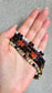 Gemstone Phone Charm – Black Onyx & Dalmatian Jasper - BellishGemstone Phone Charm – Black Onyx & Dalmatian Jasper