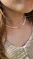 Handmade Freshwater Pearl and Sterling Silver 925 Choker Neckless 5/6mm - BellishHandmade Freshwater Pearl and Sterling Silver 925 Choker Neckless 5/6mm