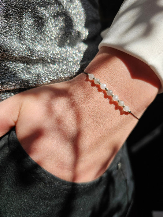 Labradorite & Moonstone Bracelet - BellishLabradorite & Moonstone Bracelet
