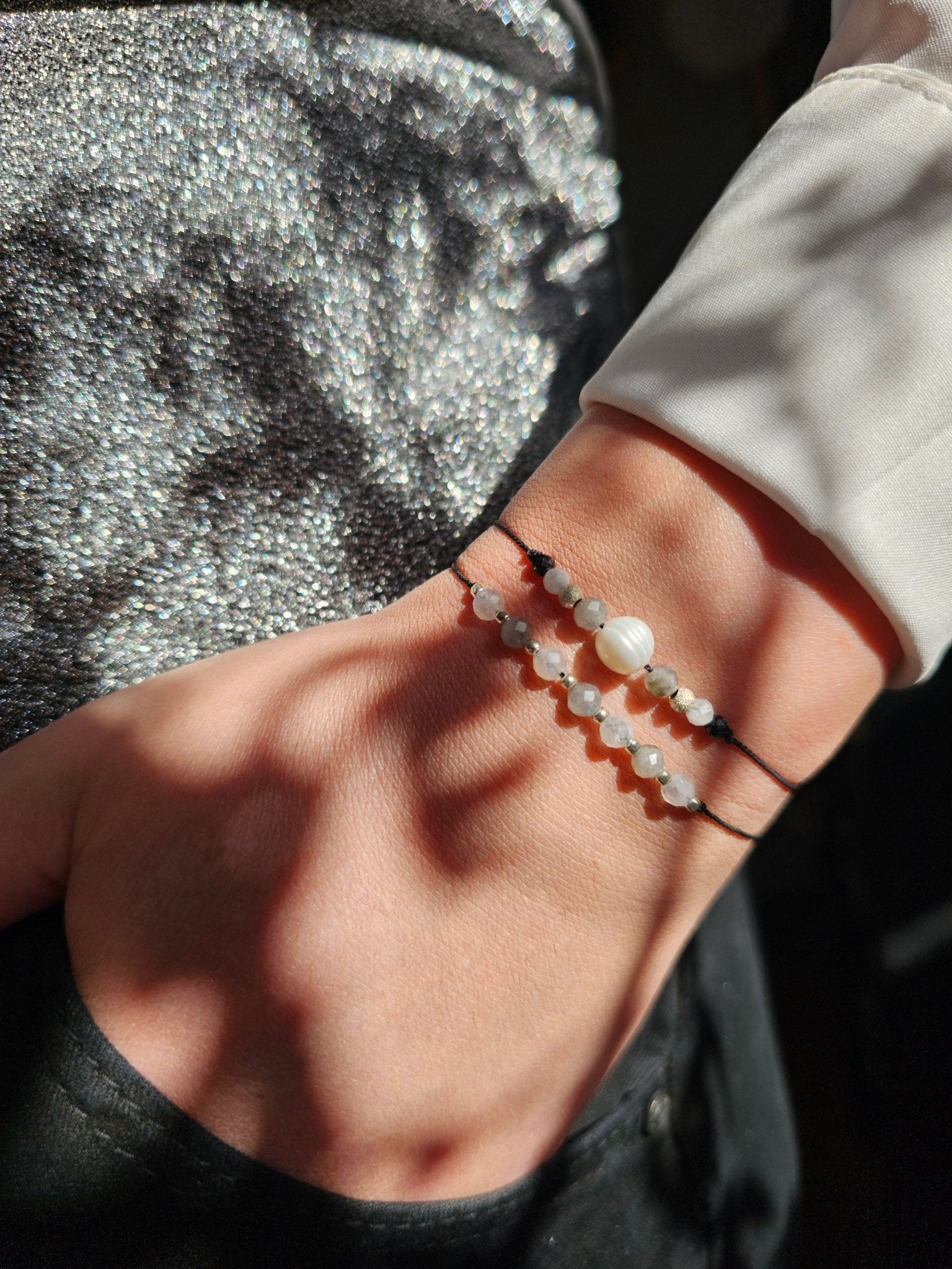 Labradorite & Moonstone Bracelet - BellishLabradorite & Moonstone Bracelet
