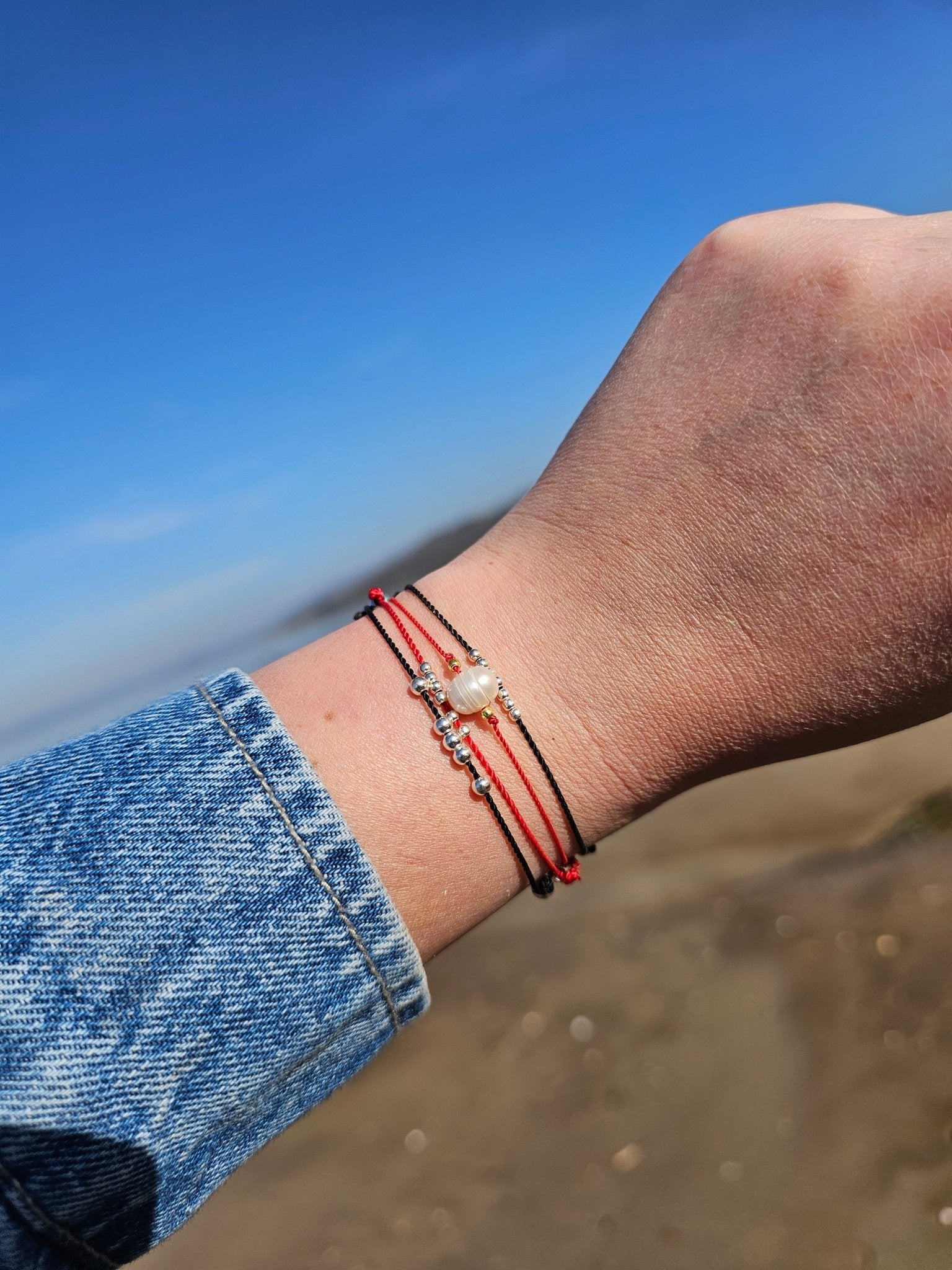 Luck & Protection Bracelet with Silver Beads - BellishLuck & Protection Bracelet with Silver Beads