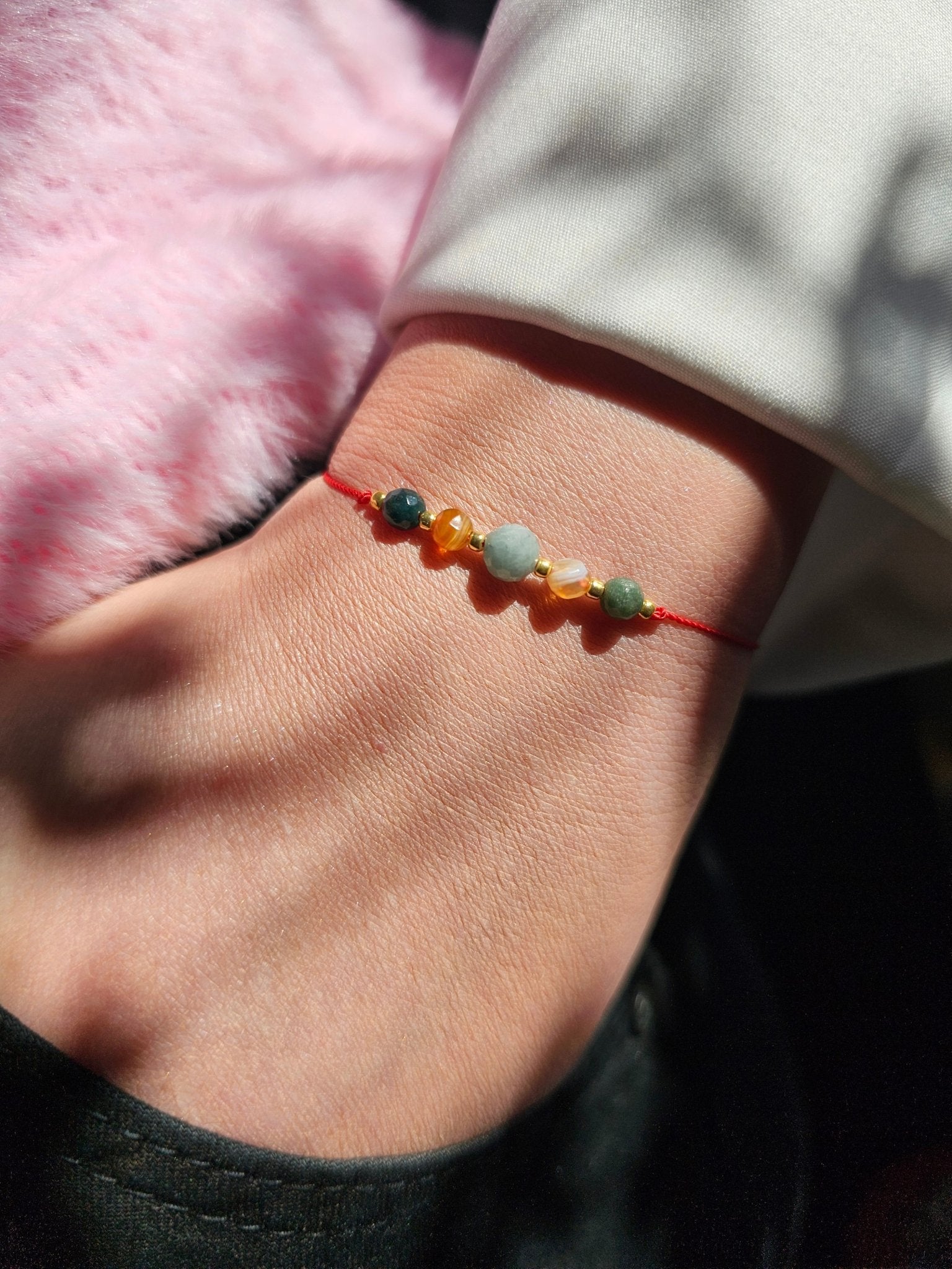 Lucky Bracelet - Emerald & Agate - BellishLucky Bracelet - Emerald & Agate