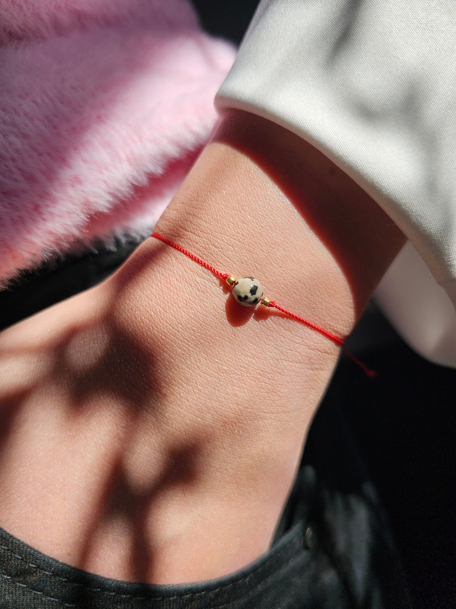 Lucky Bracelet - Jasper Dalmatian - BellishLucky Bracelet - Jasper Dalmatian