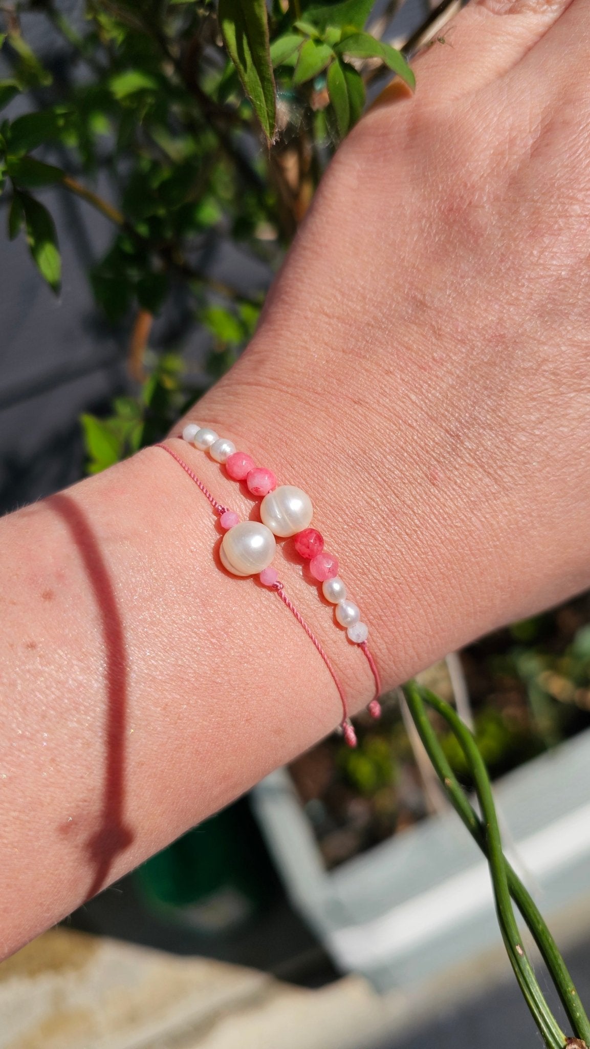 Lucky Bracelet - Pearl Pink Cord - BellishLucky Bracelet - Pearl Pink Cord