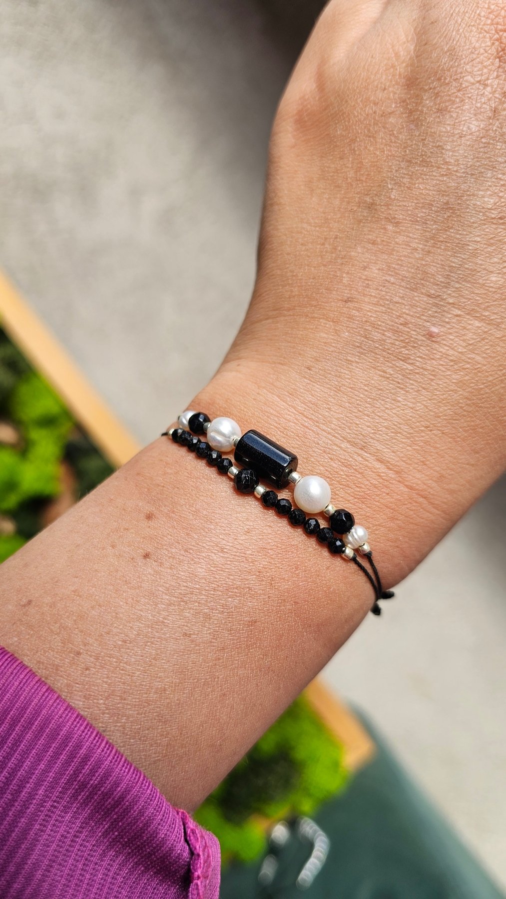 Midnight Shield – Black Tourmaline Adjustable Bracelet - Protection - BellishMidnight Shield – Black Tourmaline Adjustable Bracelet - Protection