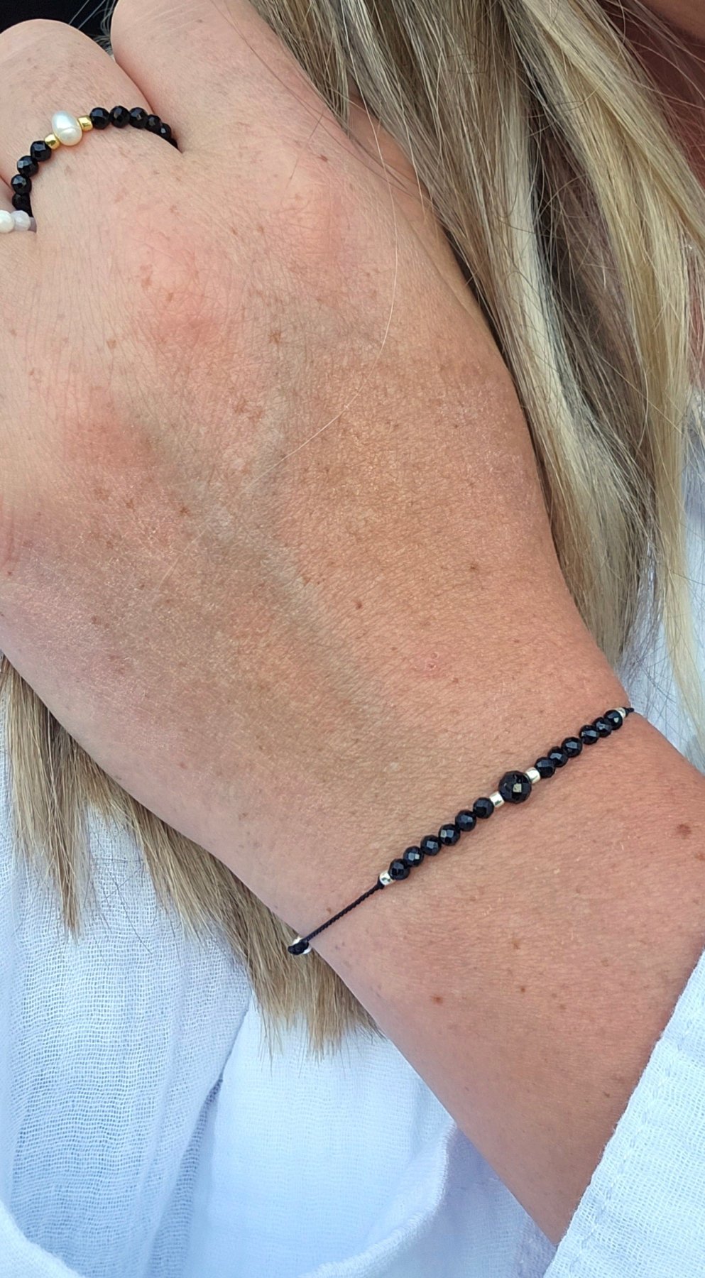 Midnight Shield – Black Tourmaline Adjustable Bracelet - Protection - BellishMidnight Shield – Black Tourmaline Adjustable Bracelet - Protection