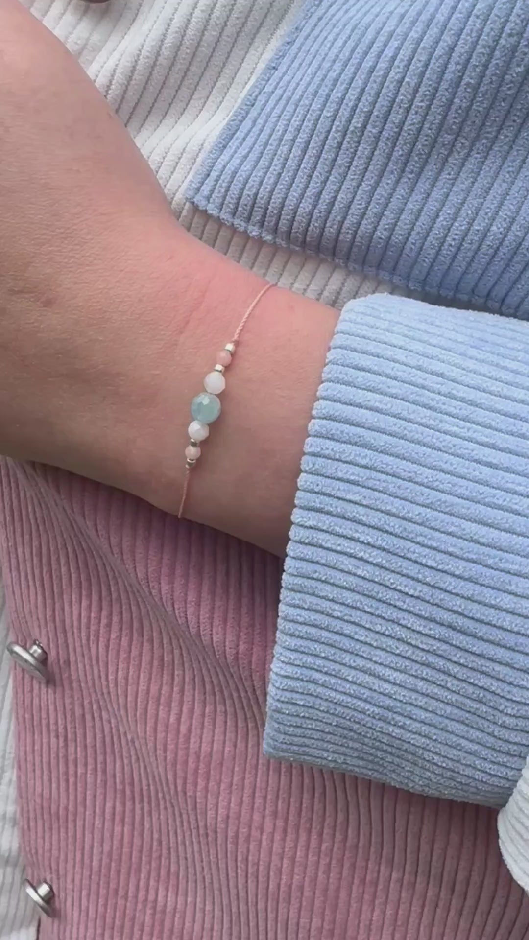 Handmade fertility crystal bracelet with Moonstone and Pink Opal

Aquamarine and Pink Opal bracelet for pregnancy support

Adjustable fertility bracelet with TOHO beads and silver stoppers
Fertility and emotional balance bracelet – calming crystal jewellery

Spiritual gift for women – Moonstone and Aquamarine bracelet
IVF support bracelet with gemstones for emotional healing
Gift-ready fertility bracelet with gemstone meaning card
Handcrafted fertility bracelet – Pink Opal, Moonstone, Aquamarine