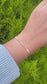 Love Yourself First bracelet with Moonstone, Pink Opal &amp; Aquamarine

Adjustable self-love gemstone bracelet with silver stoppers

Handmade macramé bracelet promoting emotional healing and calm

Elegant gemstone bracelet for women — self-love gift idea