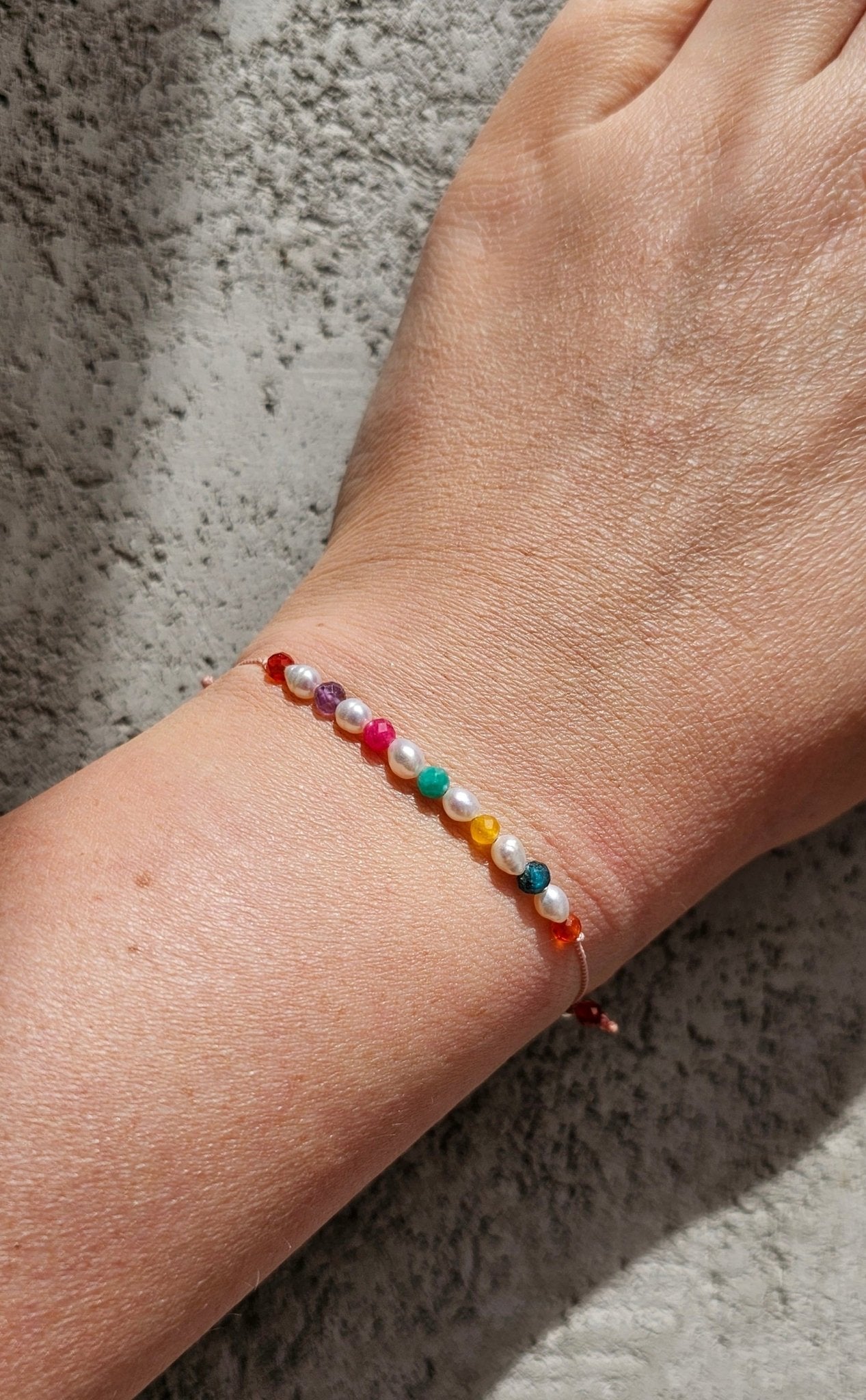 Rainbow Bracelet – Summer Vibes, Positive Energy and Playful Spirit - BellishRainbow Bracelet – Summer Vibes, Positive Energy and Playful Spirit
