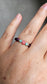 Rose Mist Stretch Ring - Amethyst - Amazonite - Chalcedony - BellishRose Mist Stretch Ring - Amethyst - Amazonite - Chalcedony