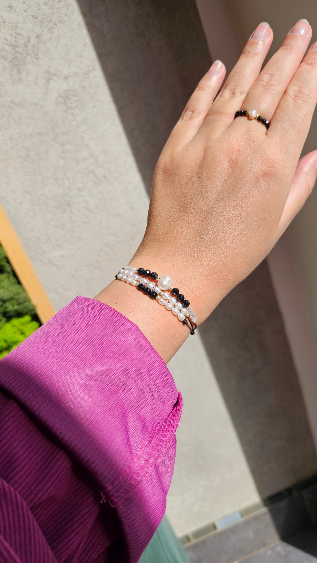 Timeless Pearl Elegance – Freshwater Pearl Adjustable Bracelet - BellishTimeless Pearl Elegance – Freshwater Pearl Adjustable Bracelet